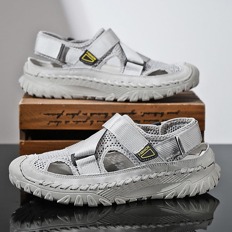 Herren-Sandalen mit atmungsaktivem Mesh-Sport-Stil - Martín