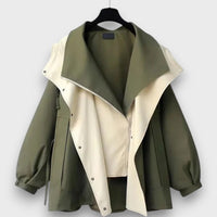 Fiorenna – Windbreaker Jacke in Grün
