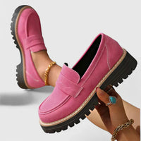 Agnes | Damen Slipper Grobe Sohle Komfort – Komfort Slipper Profil Sohle 2026 in Rosa