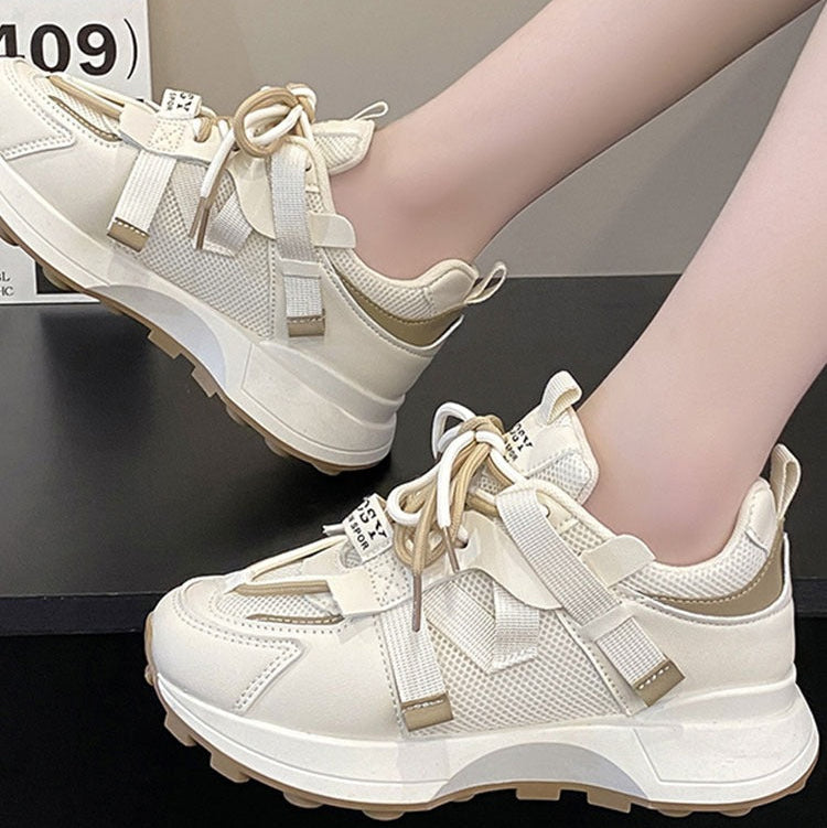 Atmungsaktive City-Turnschuhe aus Mesh für Damen - Dania