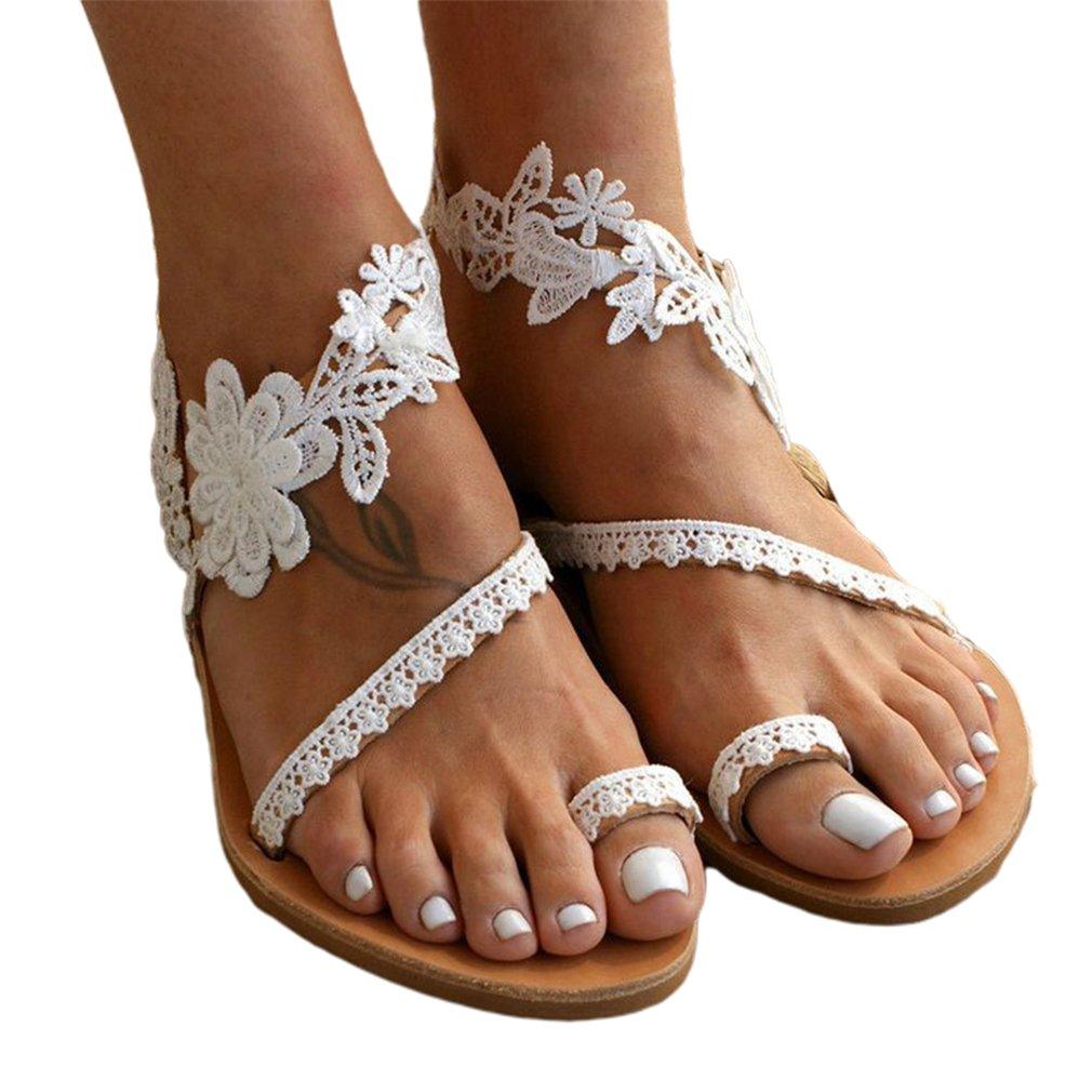 Sandalen mit Spitzendesign für Damen