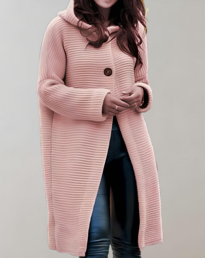 Jenny -  Lange und übergroße gestrickte Mantel