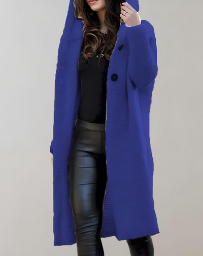 Jenny -  Lange und übergroße gestrickte Mantel