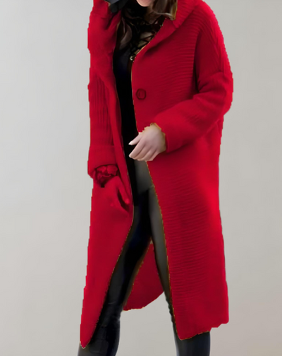 Jenny -  Lange und übergroße gestrickte Mantel