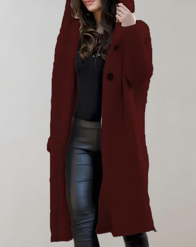 Jenny -  Lange und übergroße gestrickte Mantel