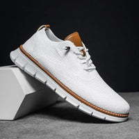 Jomel | Herren leichte Mesh Sneaker atmungsaktiv in Weiß