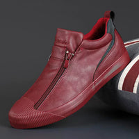 Kay - Elegante Herren Lederschuhe in Rot
