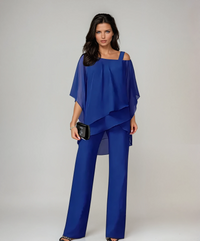 Lira | Luxuriöses Lagen-Set in Blau