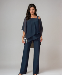 Lira | Luxuriöses Lagen-Set in Marineblau