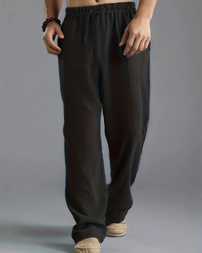 Klassische Sommerhosen für Herren | Leichte