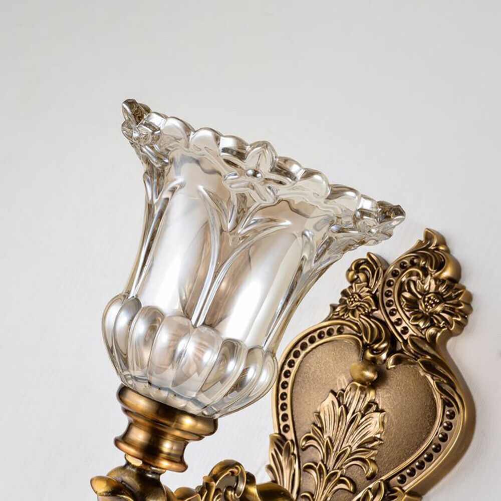 Vintage Goldene Wandleuchte – Aureo