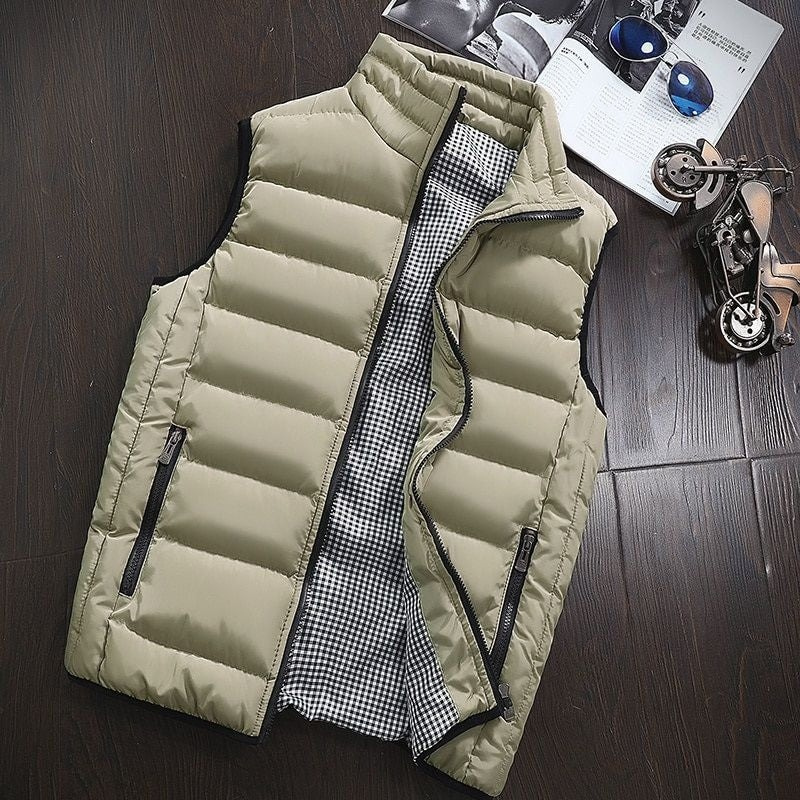 Klassischer Winter-Bodywarmer für Herren | Wasserdicht