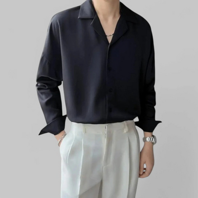 Klassisches formelles Herrenhemd | Langarm