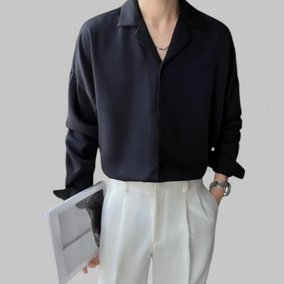 Klassisches formelles Herrenhemd | Langarm