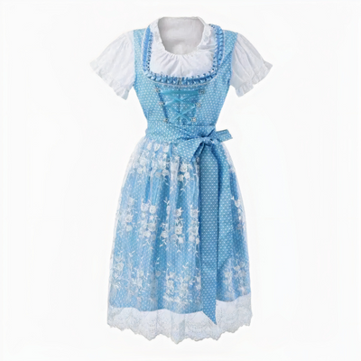 Klassisches Oktoberfestkleid für Damen | Midi