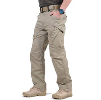 Klaus | Herren Robuste Outdoor Tactical Cargohose in Khaki