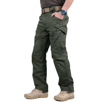 Klaus | Herren Robuste Outdoor Tactical Cargohose in Grün