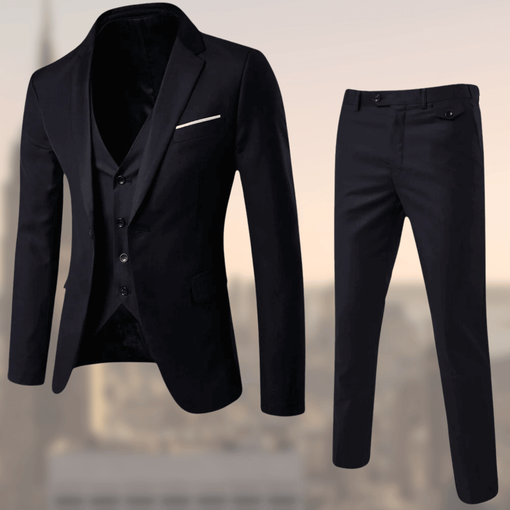 Miggy | Herren Anzug Komplett Set | Business Outfit