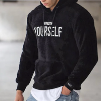 Maclemore | Herren Schwarz Hoodie | Kapuzenpullover in Schwarz