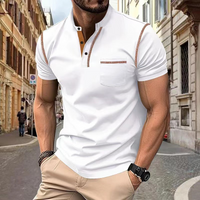 Dante | Herren Kurzarm Poloshirt | Hochwertige in Weiß