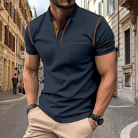 Dante | Herren Kurzarm Poloshirt | Hochwertige in Dunkelblau
