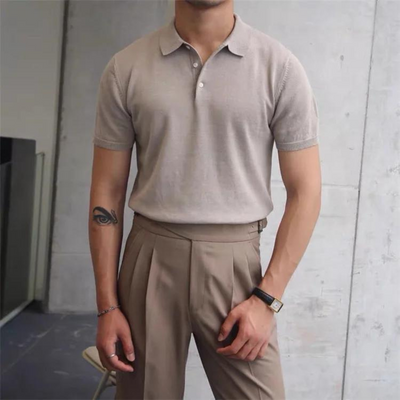 Brixter | Herren Kurzarm Poloshirt | Schwarz