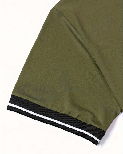 Ogie | Herren Kurzarm Poloshirt | Schwarz