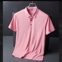 Fritz | Herren Poloshirt Kurzarm | Sport in Lachsfarben