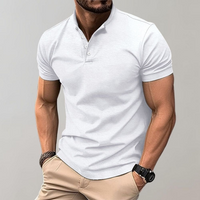Donny | Herren Kurzarm Poloshirt | Weiß in Weiß