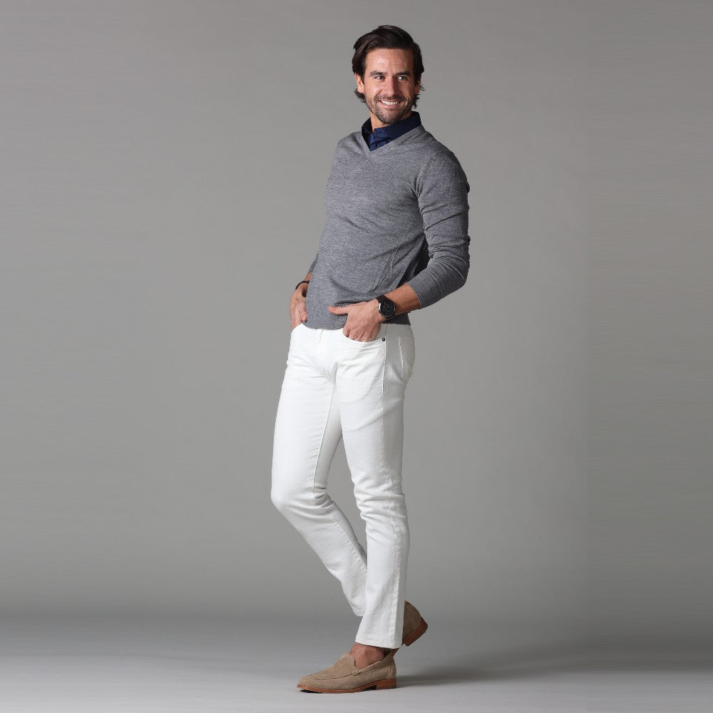 Jayden | Herren Kurzarm Poloshirt | Weiße