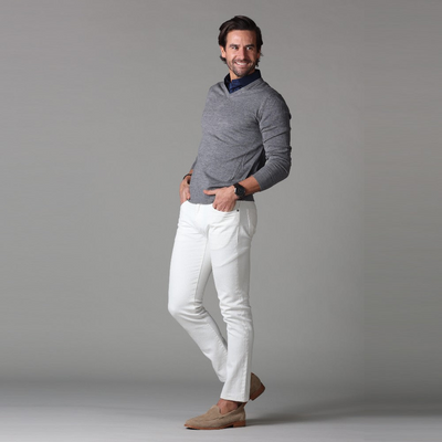 Jayden | Herren Kurzarm Poloshirt | Weiße