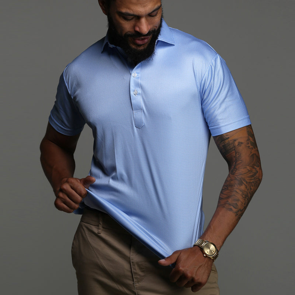 Jayden | Herren Kurzarm Poloshirt | Weiße