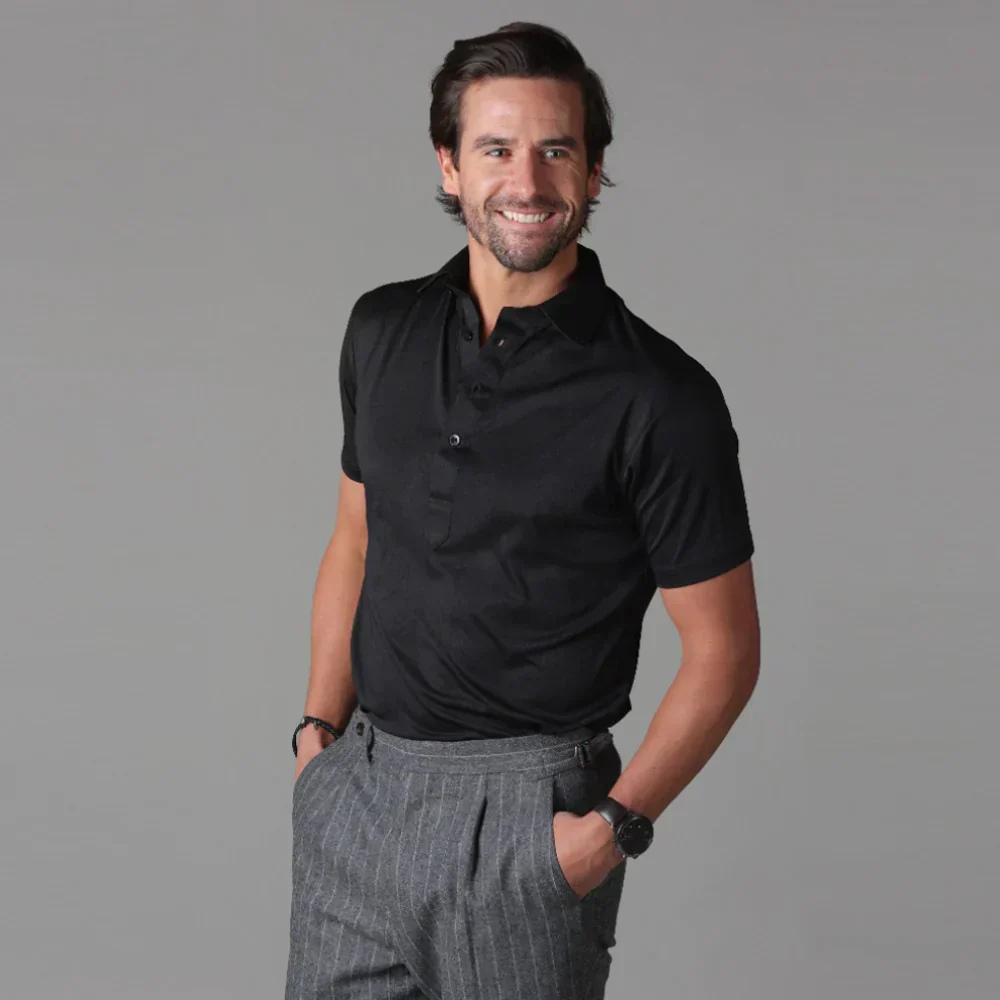 Jayden | Herren Kurzarm Poloshirt | Weiße