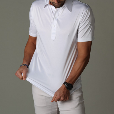 Jayden | Herren Kurzarm Poloshirt | Weiße