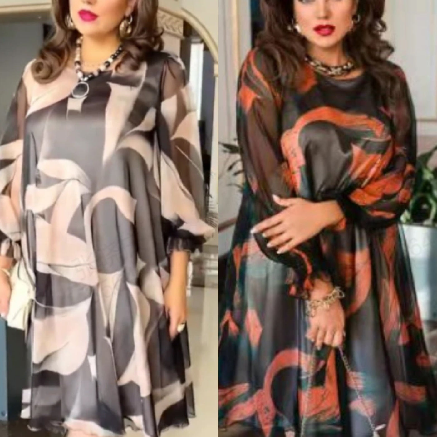 AusgestelltesKleid™ Elegante Flare Bewegung