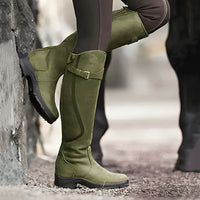 Lässige Cowboystiefel für Frauen - Karli in Grün