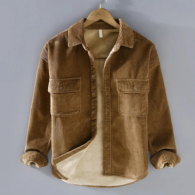 Lässige Herbstjacke für Herren | Cord