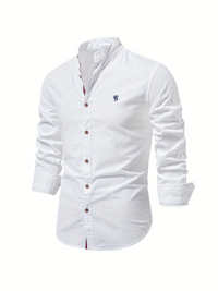 Wesley | Herren Slim-fit Hemd | Langarm in Weiß