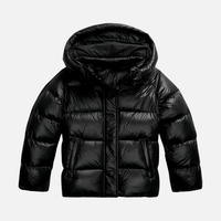 Laura | Damen Wärmende Gesteppte Daunenjacke in Schwarz