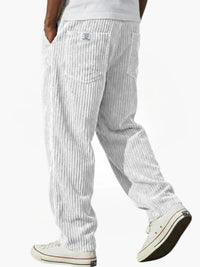 Laurent | Herren weiche Cordhose in Weiß