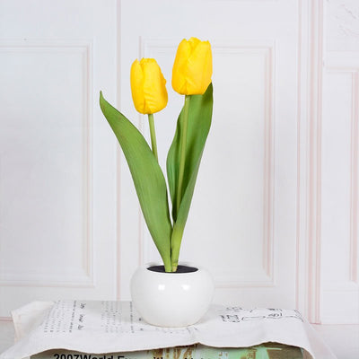 Dekorative LED Tulpe Tischlampe – Florima