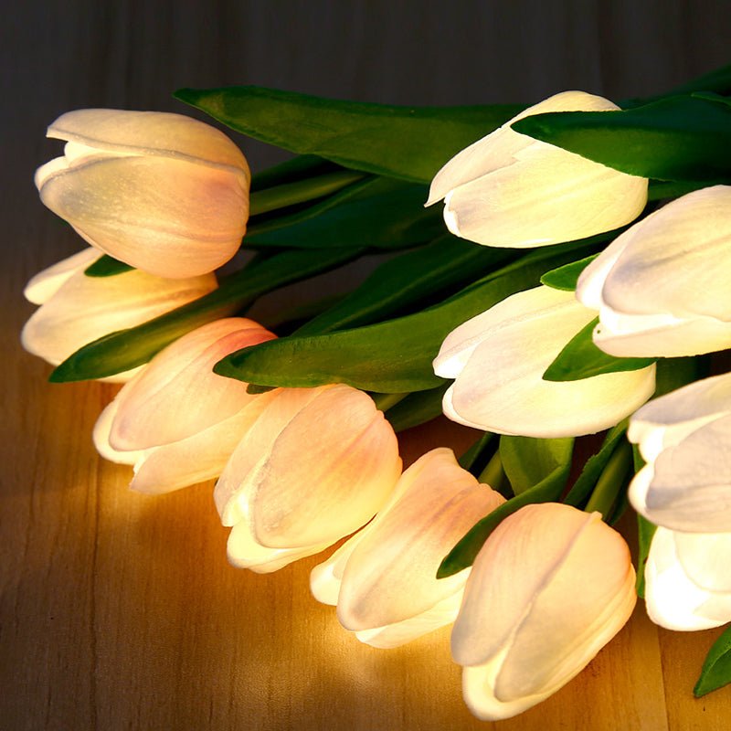 Dekorative LED Tulpe Tischlampe – Florima