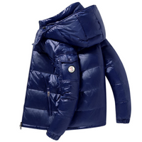Dione | Herren Leicht Daunenjacke | Steppjacke Schwarz in Blau