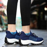 Rhealyn | Damen Leicht Sportschuhe | Schwarz in Blau