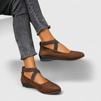 Leonie | Orthopädische Komfort Schuhe in Braun