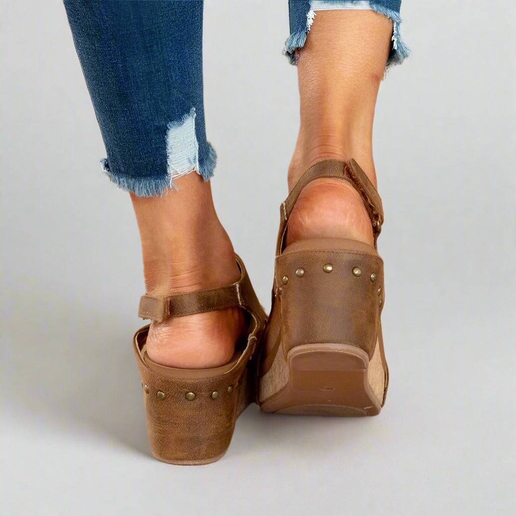 Offene Zehensandalen für Damen