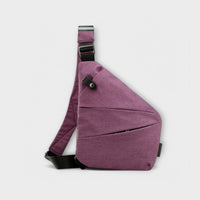Brava - Anti-Diebstahl-Schultertasche in Lila