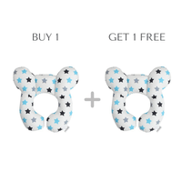 1+1 GRATIS | NackenNest™ Wiege Winziger Kopf in Glitzernde Sterne