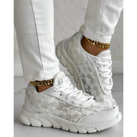 Liora | Damen Schnürsneaker in Weiß