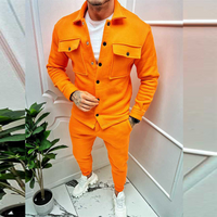 Arthur | Herren Loungewear Set | Komplette Outfit in Orange